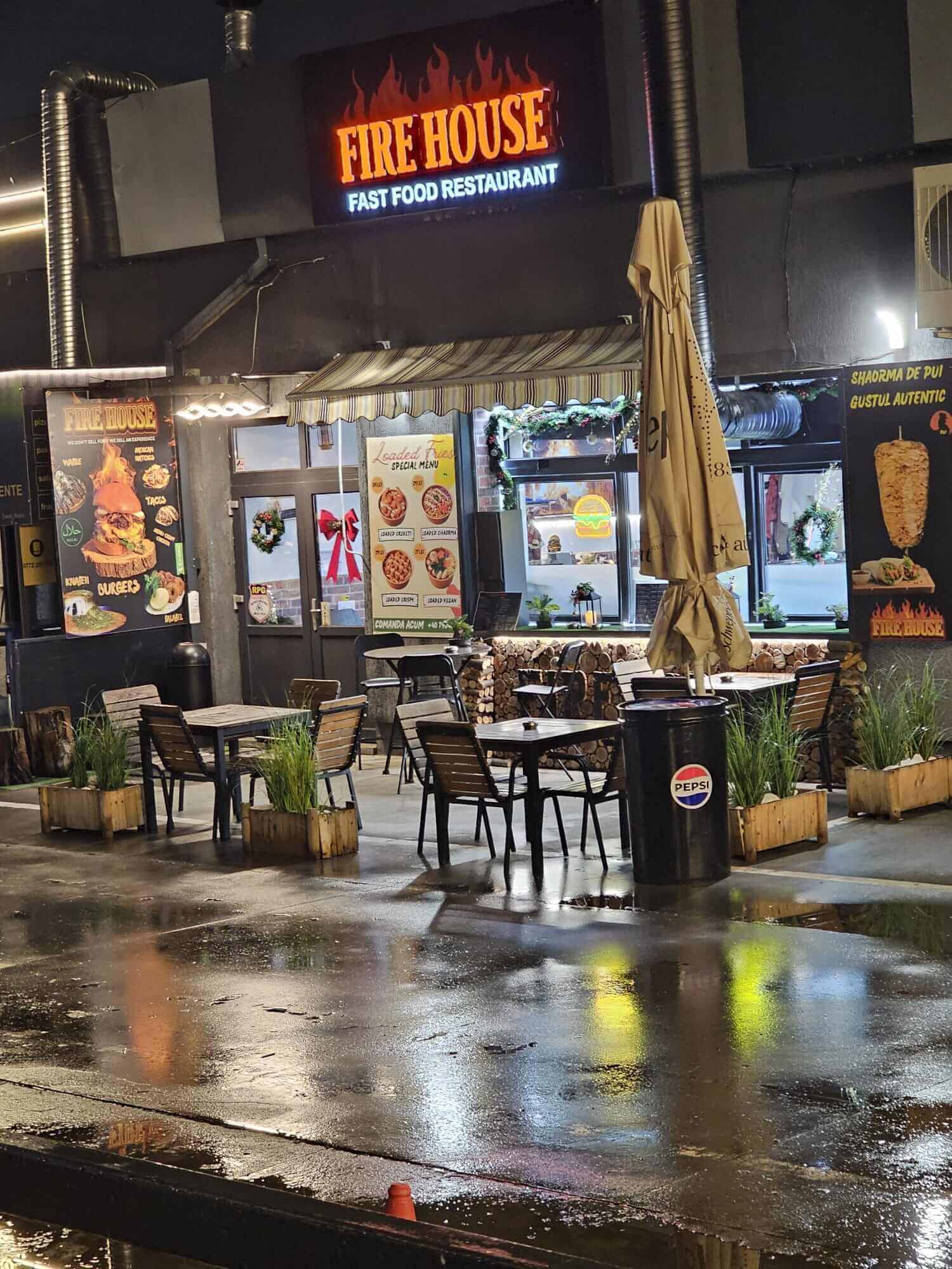 Fire House Restaurant dining space - comfortable and inviting atmosphere